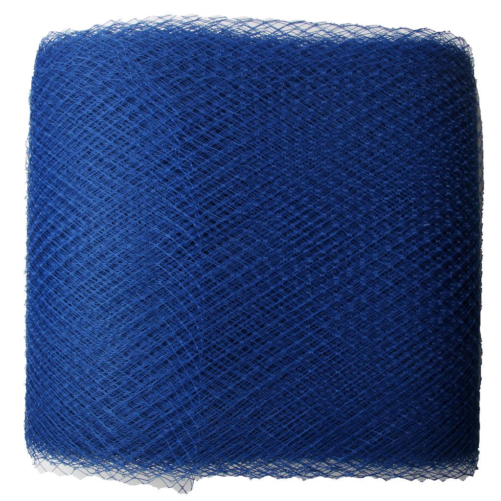 1 Yard 25cm Metallic Mesh Ribbon Webbing Christmas Wedding Crafts Dark Blue