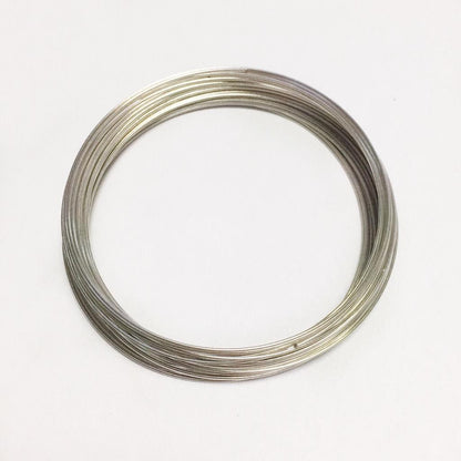 0.7 mm Steel Cable Wire Twisted Cuff Bangle Bracelet Adjustable 5.5 cm