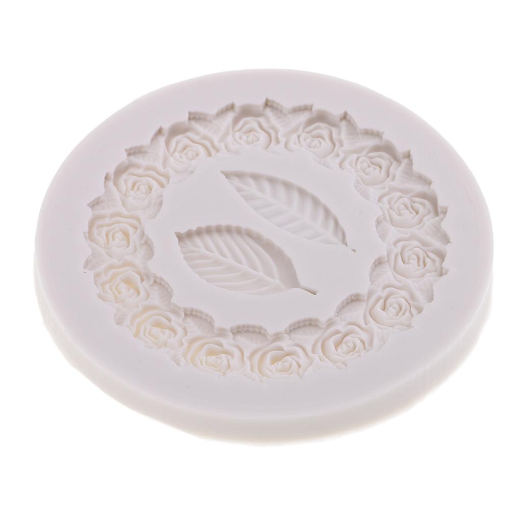 Wreath Leaf Silicone Mold Crystal Epoxy Mold For DIY Chocolate Cake Crafts