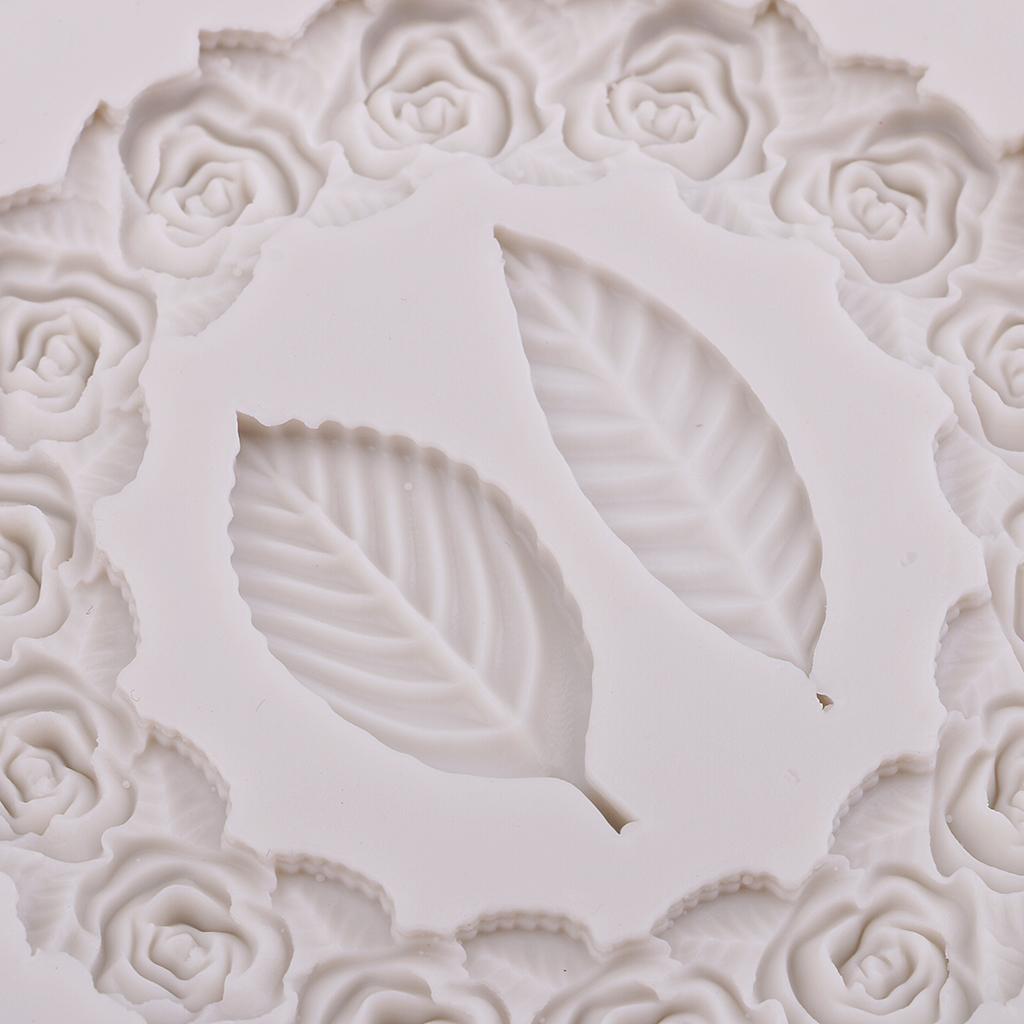 Wreath Leaf Silicone Mold Crystal Epoxy Mold For DIY Chocolate Cake Crafts