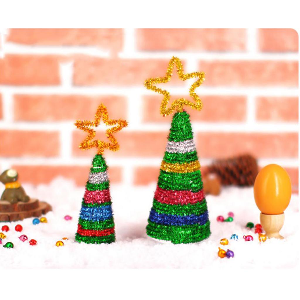 1 Set Foamed Christmas Tree Decoration Crafts Kids Gifts for Home Decor A