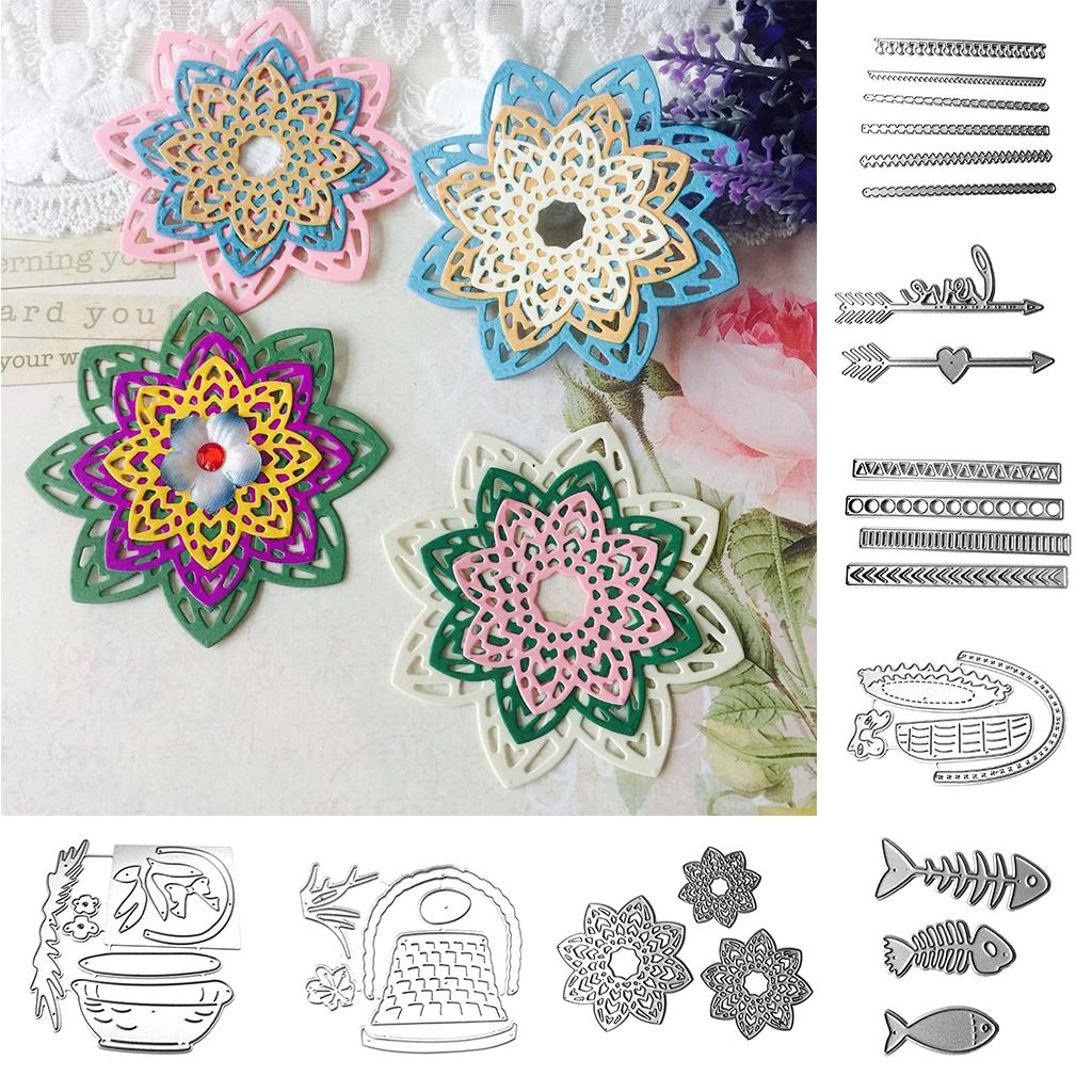 1 Piece Fruit Basket Shape Cutting Dies Embossing Die Cutter Handmade Crafts