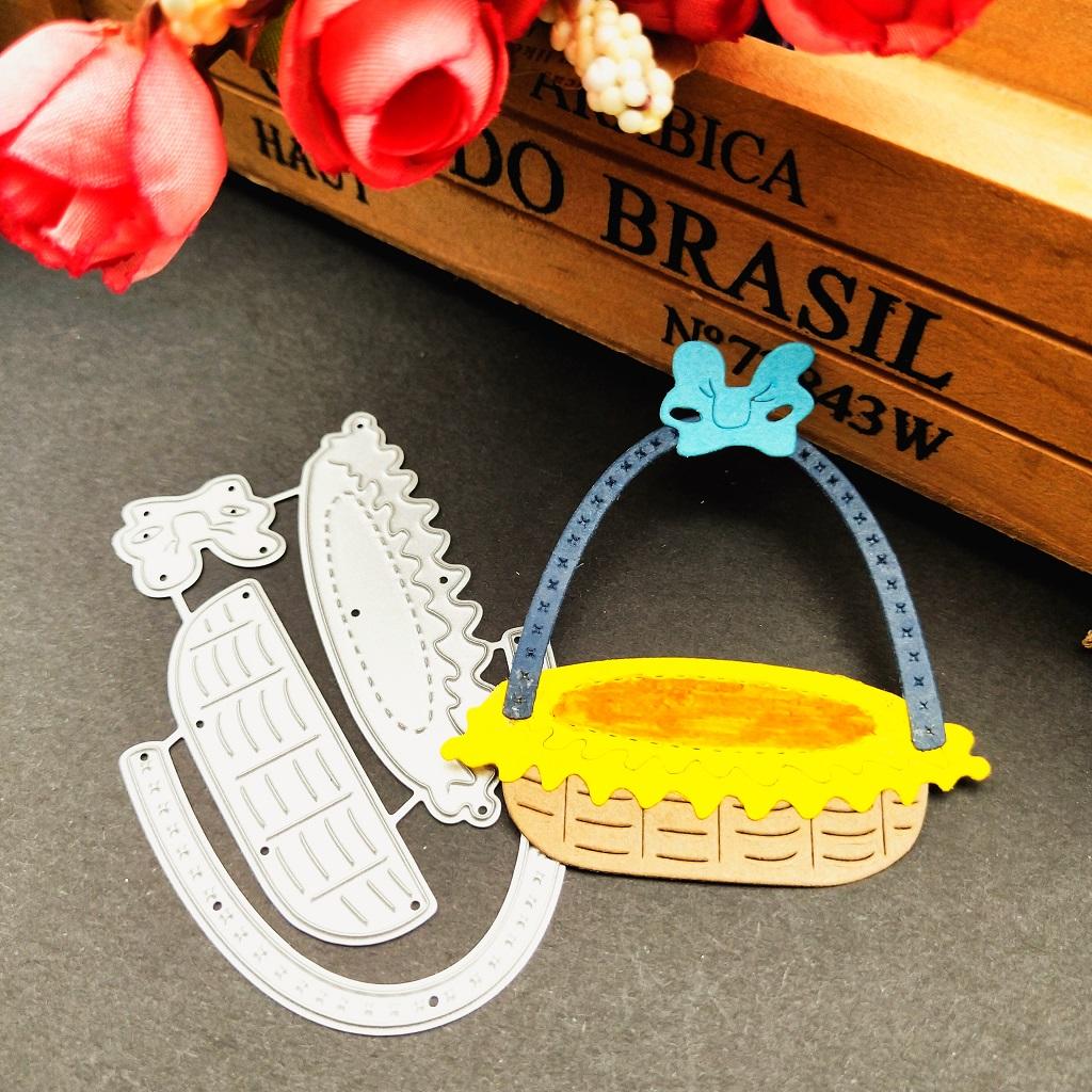 1 Piece Fruit Basket Shape Cutting Dies Embossing Die Cutter Handmade Crafts