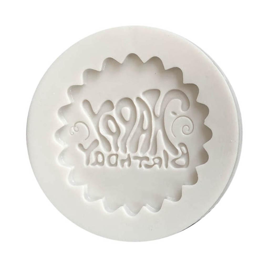 "HAPPY BIRTHDAY"Silicone Molds Fondant Cake Baking Decors Soap Candle Moulds