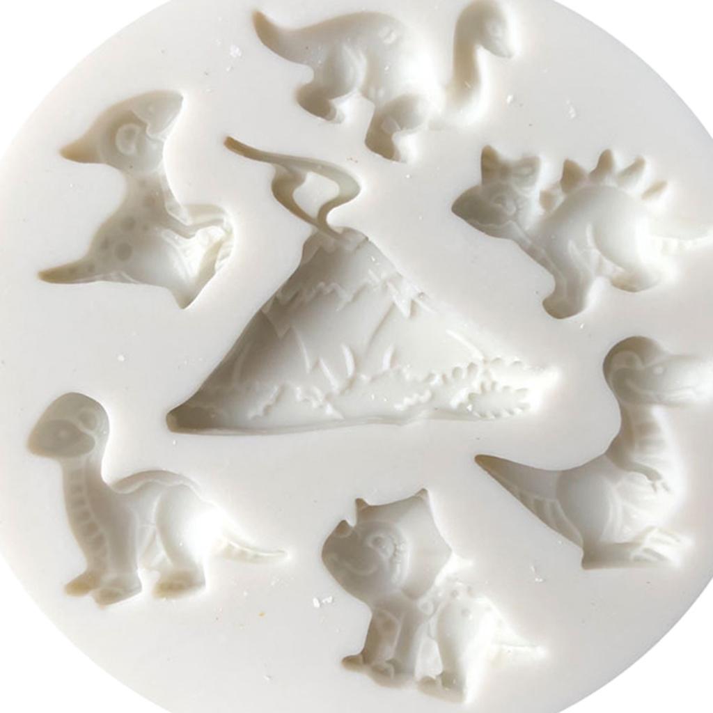 1 Set Dinosaur Mold DIY Molding Mould Fondant Shaping Molds Decors Tools