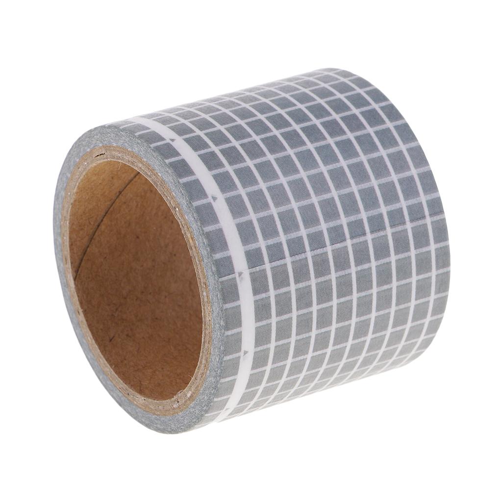 1 Roll Washi Masking Tape With Grids Self Adhesive For Diary Hand Account