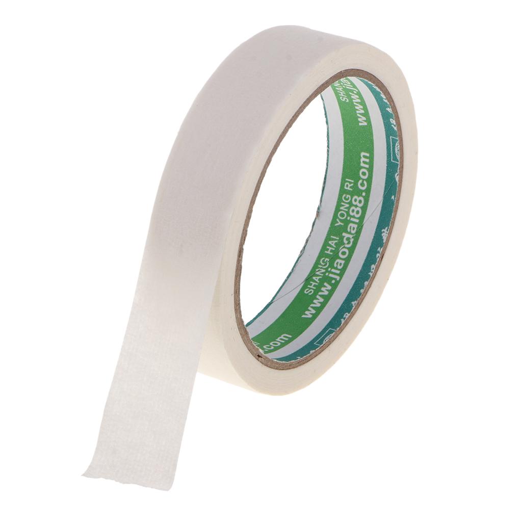 Writable Masking Tape Roll White for Home Office Labels DIY Decoration 24mm