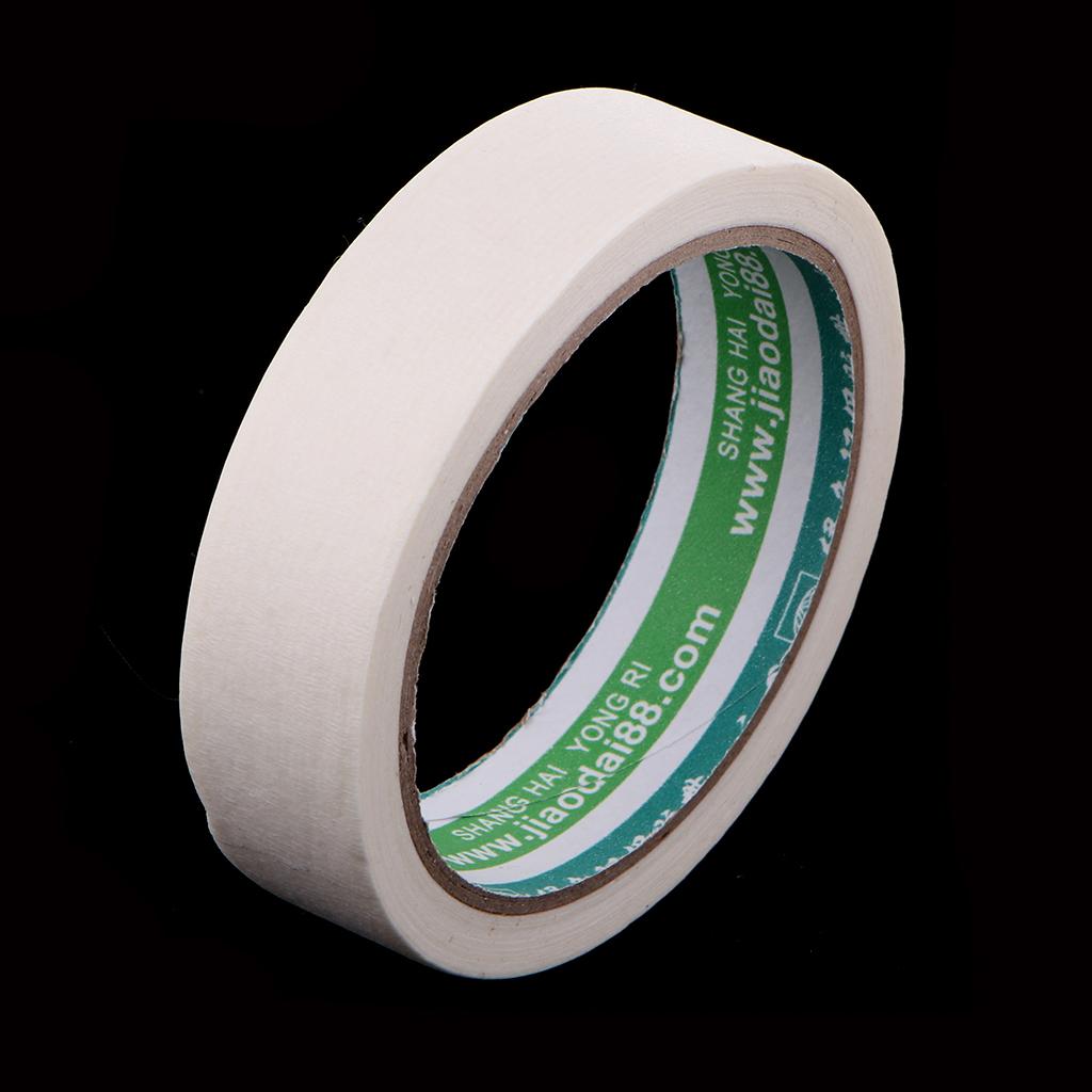 Writable Masking Tape Roll White for Home Office Labels DIY Decoration 24mm