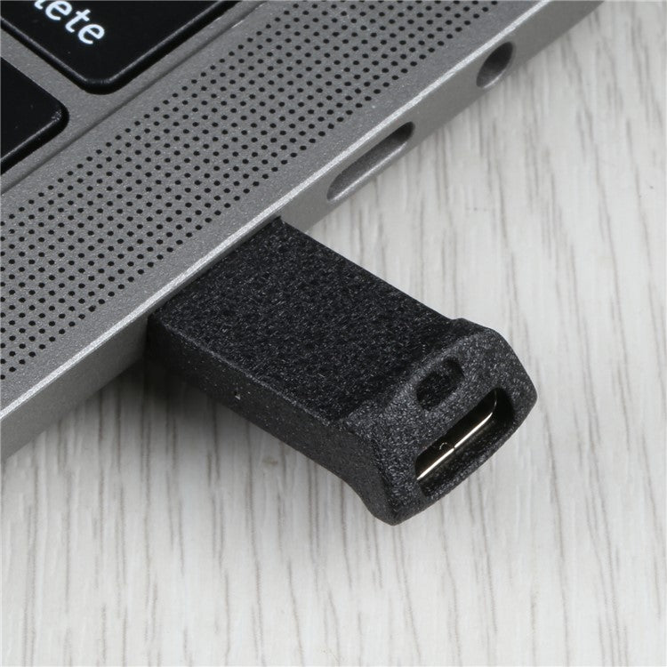 USB 2.0 Portable Memory Card Reader Adapter Mini Size TF Card Reader - Black