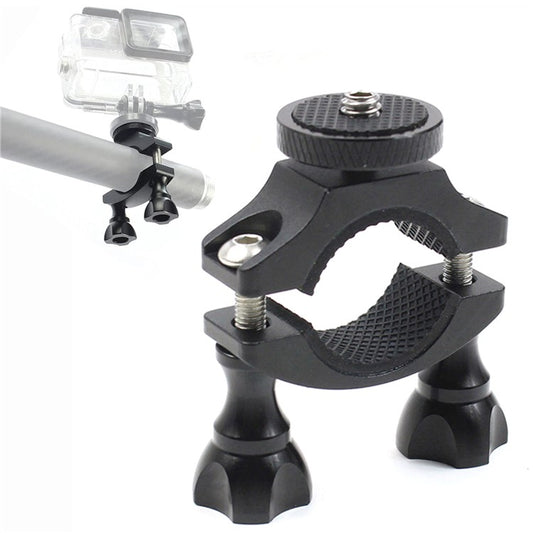 KF27870 Bike Camera Mount 1 / 4-inch Screw Adapter Bicycle Action Camera Bracket for GoPro / DJI Osmo