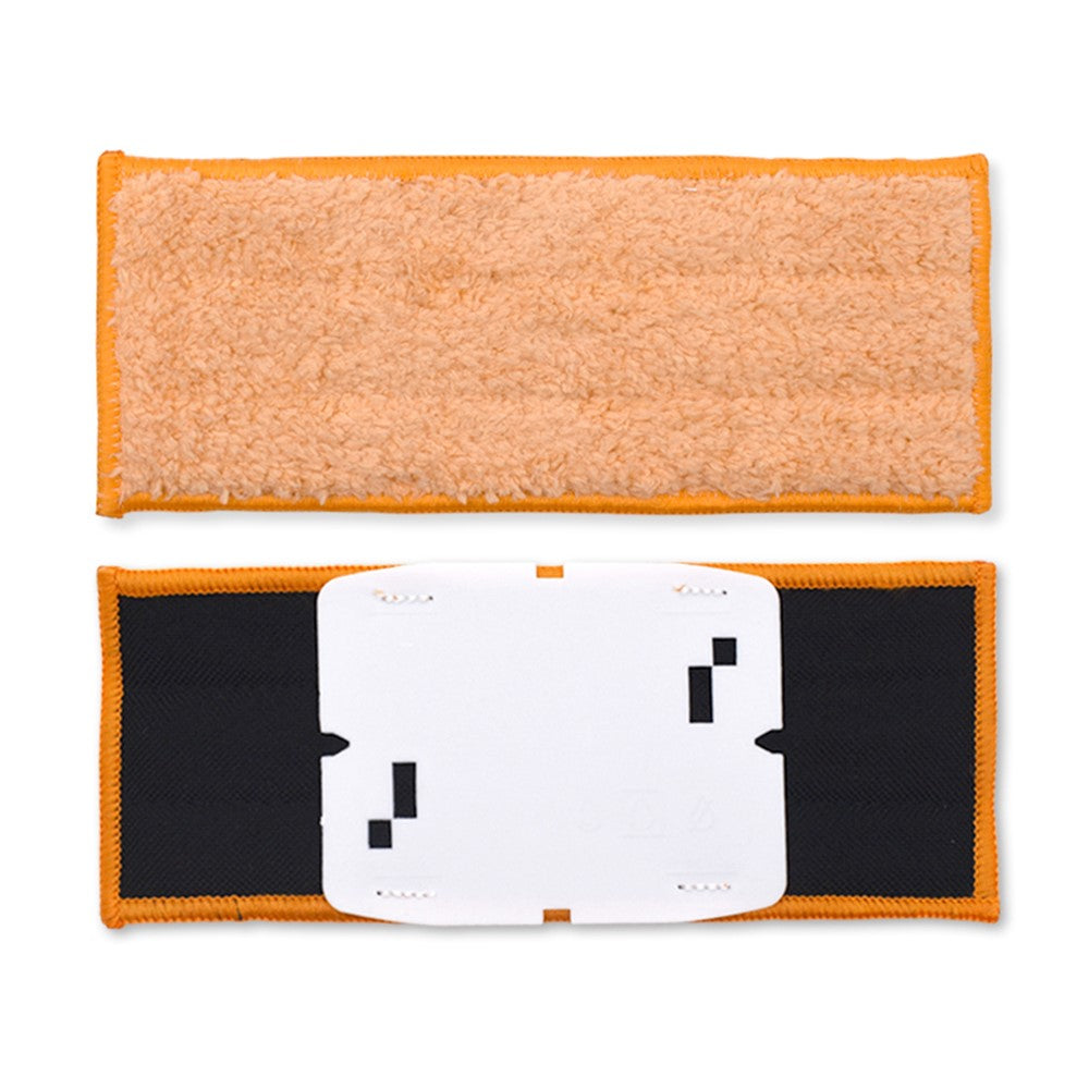 Washable Mopping Pad Sweeping Pad Cloth Replacement for iRobot Braava Jet 240 241 Robot - Light Orange