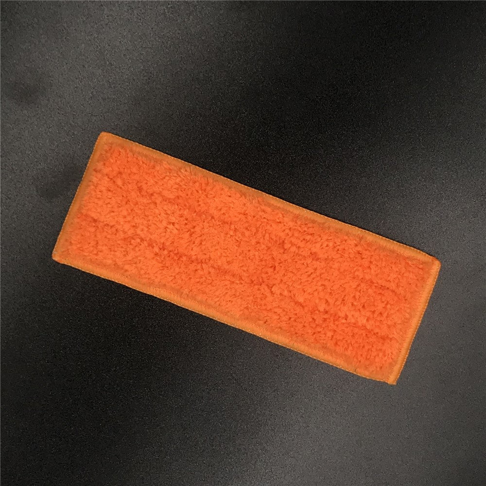 Washable Mopping Pad Sweeping Pad Cloth Replacement for iRobot Braava Jet 240 241 Robot - Dark Orange