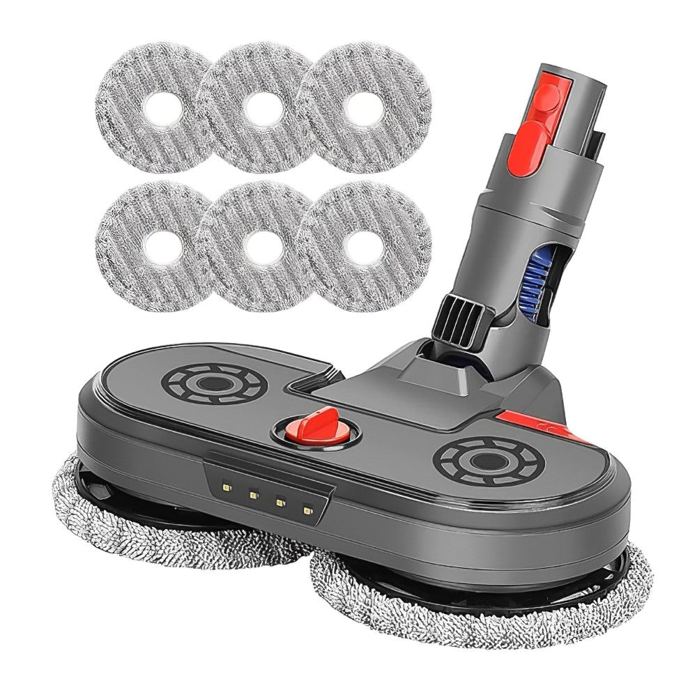 Replacement Electric Mop Head for Dyson V7 / V8 / V10 / V11 Mop Head with Integrated Water Tank, 6 Mops
