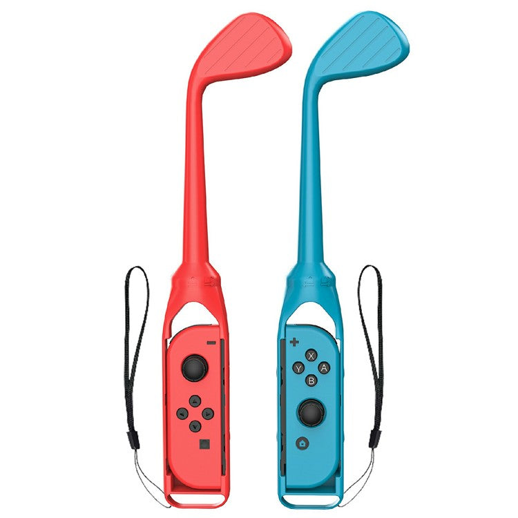 STARTRC GAMES 1 Pair Golf Club Golf Games Hand Grip with Wrist Strap for Nintendo Switch Sports Games