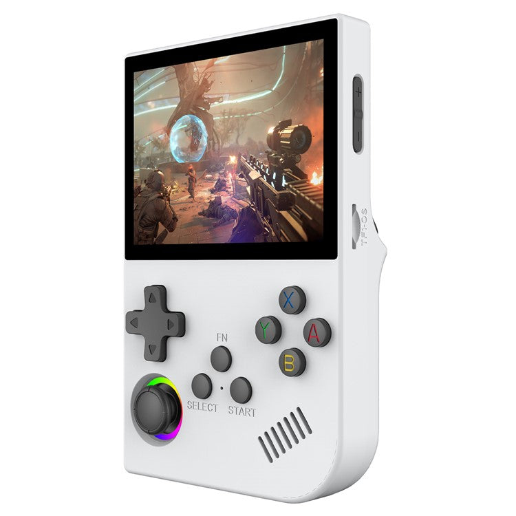 XGB36 3.5-inch Display Open-Source Handheld Game Console with Retro Arcade Games, 5+128G - White