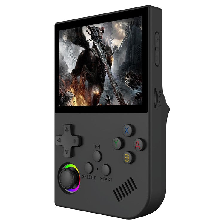 XGB36 3.5-inch Display Open-Source Handheld Game Console with Retro Arcade Games, 5+64G - Black