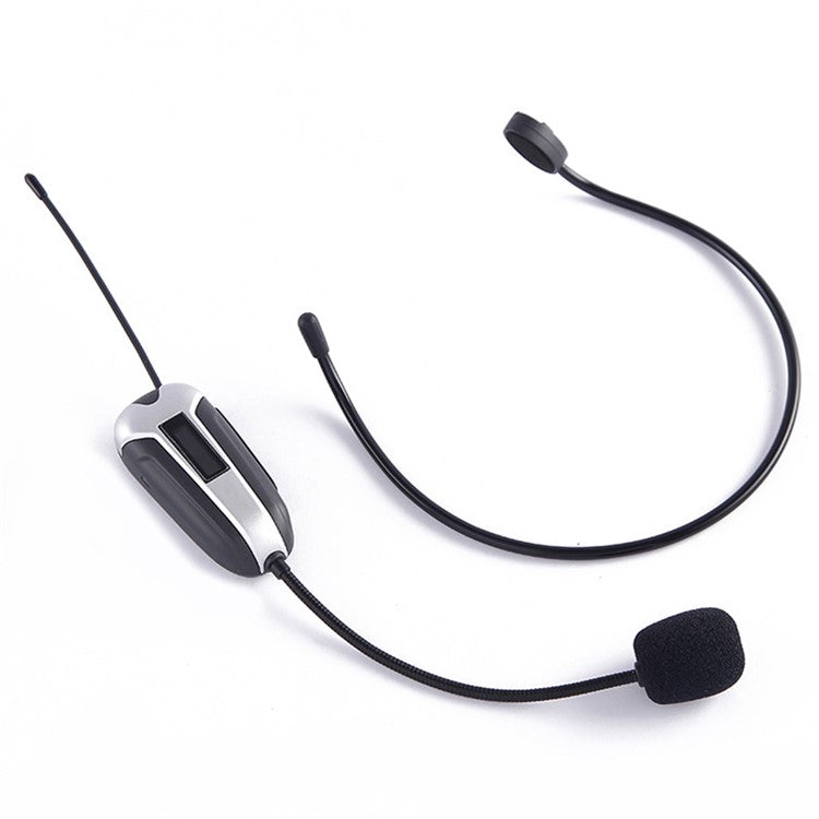 TX-01 Wireless Microphone System Headset Mic Voice Amplifier Speaker for Teacher, Tour Guide