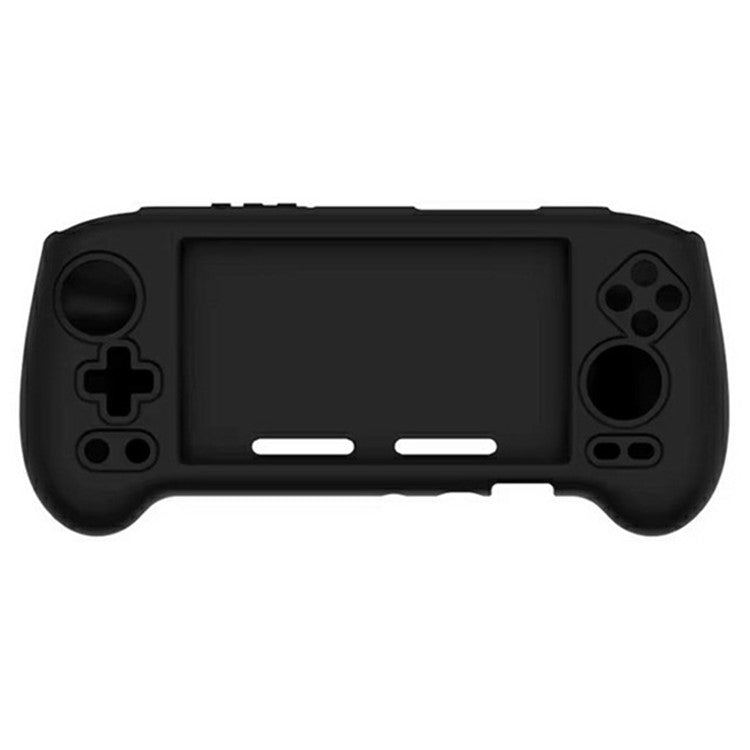 Silicone Protective Case for Anbernic RG556 Handheld Gaming Console Sleeve - Black