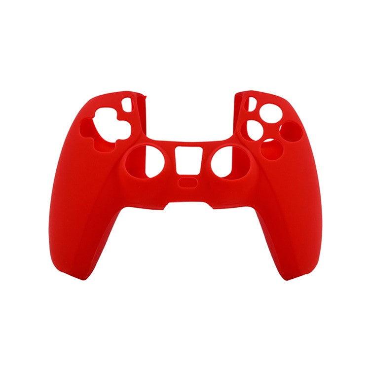 Soft Silicone Protective Case for PS5 Controller - Red