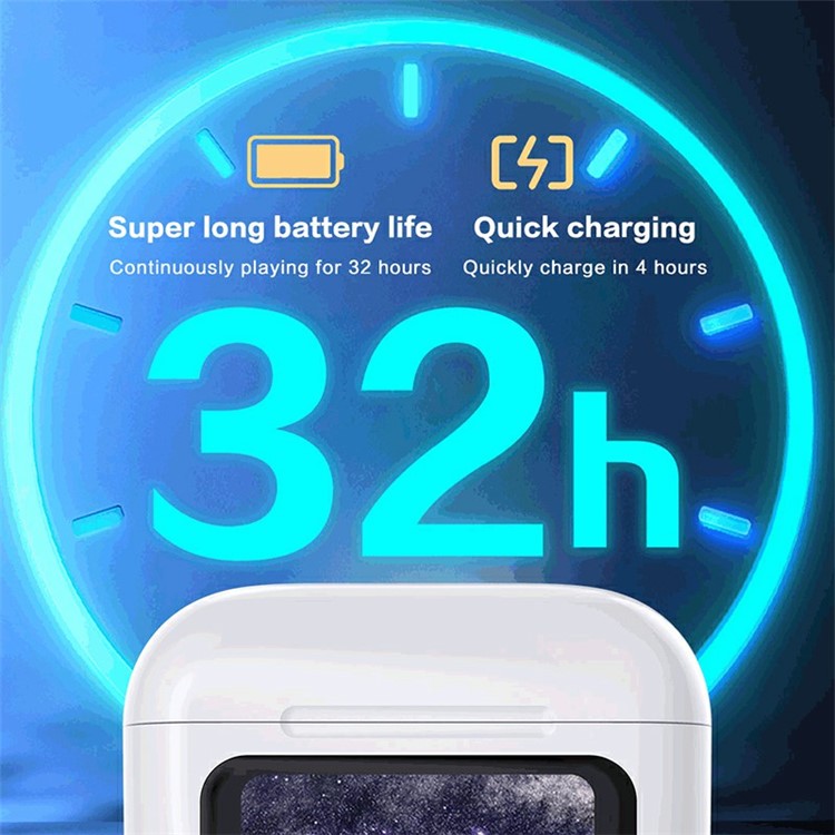 A9 Pro Smart LCD Color Touch Screen Earbuds with ANC+ENC Active Noise Cancellation Bluetooth-compatible Headset