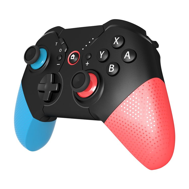 SW531 Wireless Gaming Controller for Nintendo Switch , Bluetooth Gamepad with LED Light - Red+Black+Blue