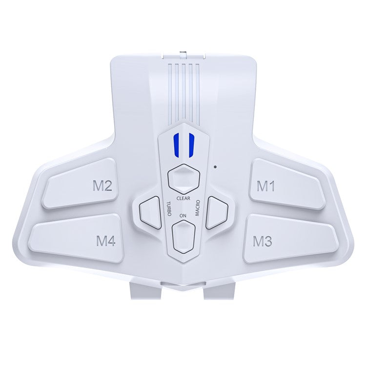 SZ-305 Back Button Attachment for PS5 Controller Back Paddles Macro Function / Plug and Play, Controller Accessories - White