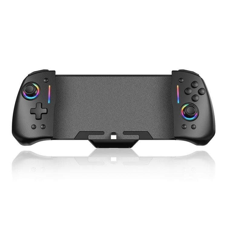 YS43 RGB Lights Wired Controller for Nintendo Switch Gamepad with Six-Axis Motion Sensor - Black