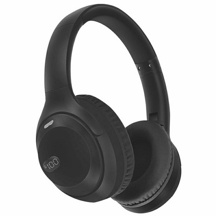 WH-1000XM4 Wireless Over-Ear Headphones with Battery Display Bluetooth-compatible Headset Support TF Card - Black