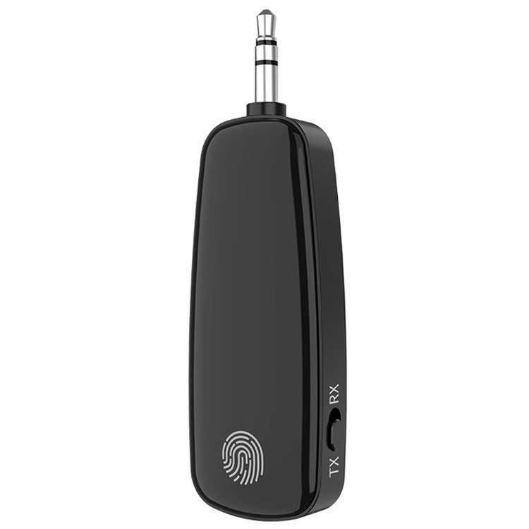 M03 2-in-1 Bluetooth 5.2 Audio Receiver Transmitter Fingerprint Touch Stereo Aux Wireless Adapter