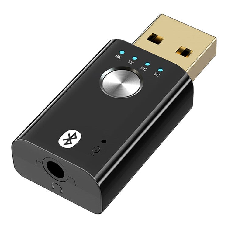 K10pro Bluetooth 5.1 Receiver Audio Adapter Sound Card Connector PC Bluetooth Transmitter