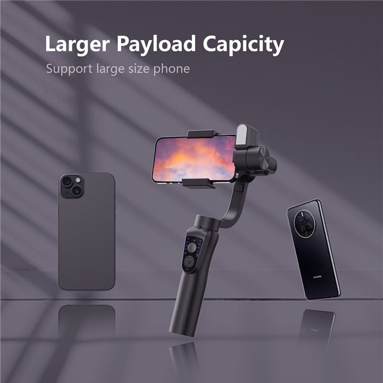 S5Bpro Intelligent AI Tracking 3-Axis Gimbal Stabilizer Anti-Shake Handheld Phone Holder Tripod
