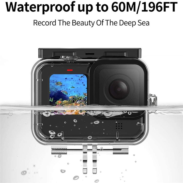 54-in-1 Accessories Kit for GoPro Hero 12 11 10 9 Waterproof Case Silicone Cover Tempered Glass Flim