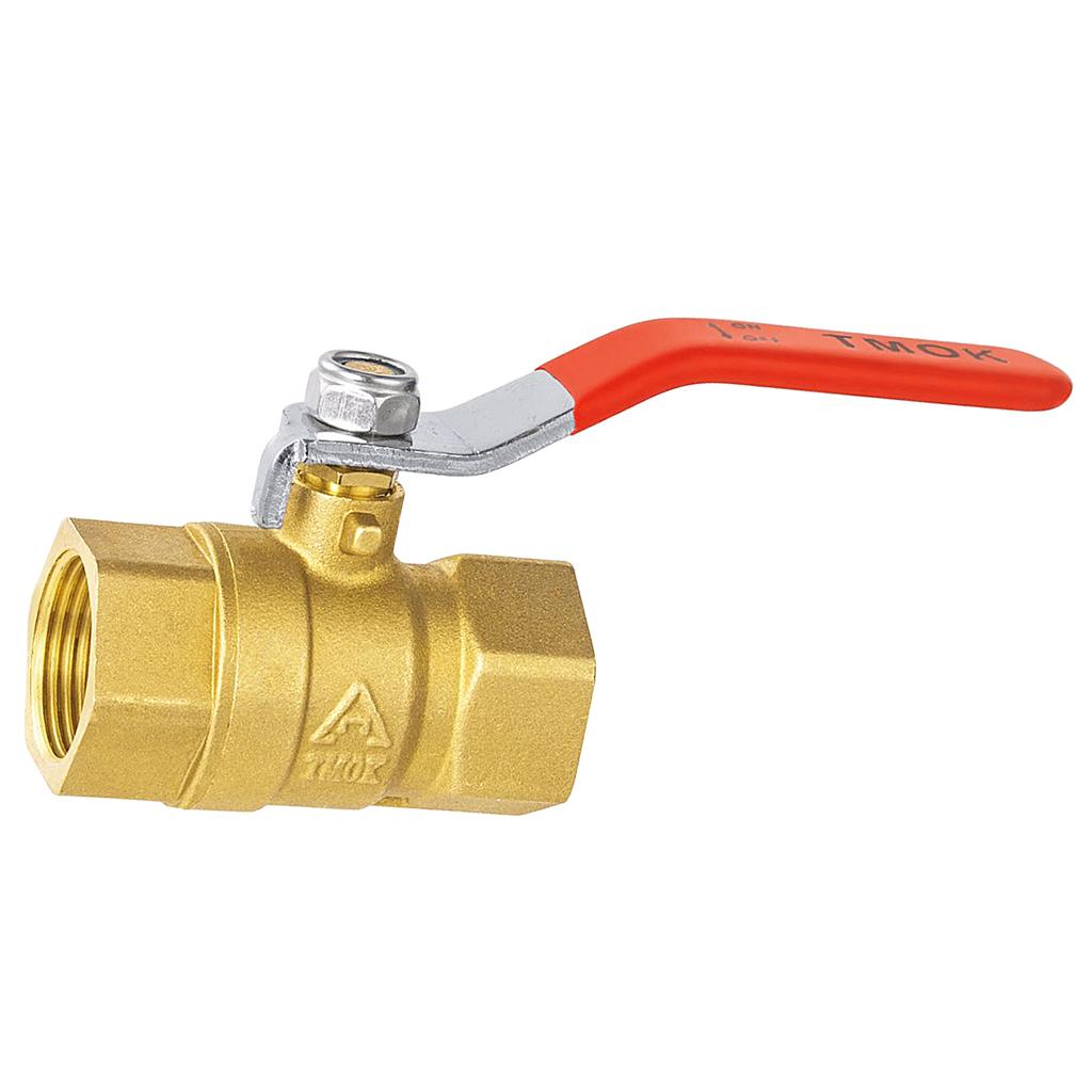 G3/4'' NPT Thread Brass Ball Valve Shut Off Lever Handle Brass Female DN20