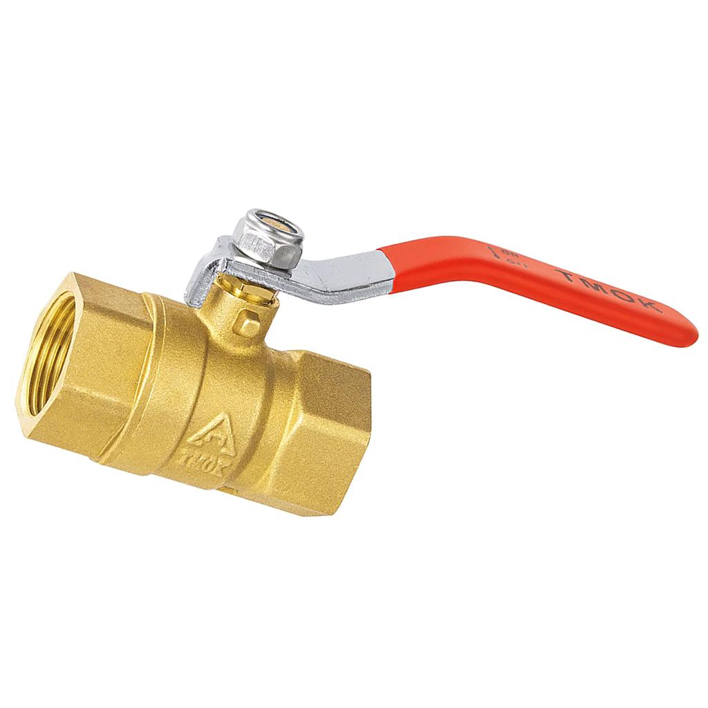 G3/4'' NPT Thread Brass Ball Valve Shut Off Lever Handle Brass Female DN20