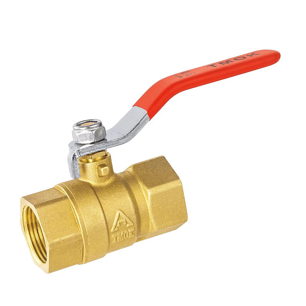 G3/4'' NPT Thread Brass Ball Valve Shut Off Lever Handle Brass Female DN20