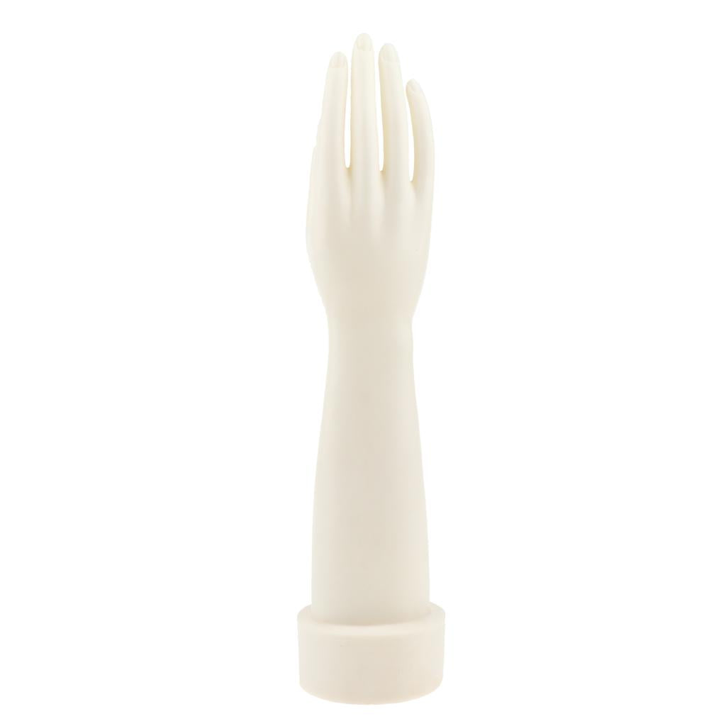 Mannequin Hand Display Jewelry Bracelet Ring Display Stand Holder White