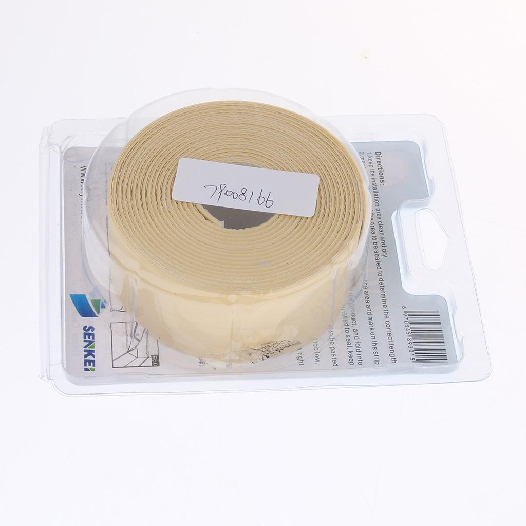 3.3M Kitchen Bathroom Waterproof Mold Proof Wall Seam Sealing Tape Beige