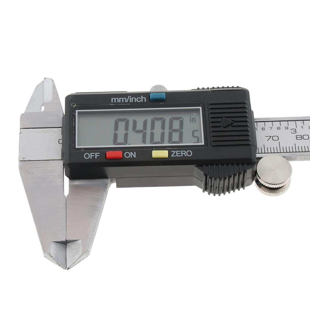 0-150mm Stainless Hardened Digital Vernier Caliper Metric mm/ Inch Reading