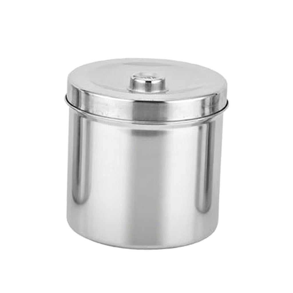 Stainless Steel Cotton Disinfection Container Tank Box 14cm