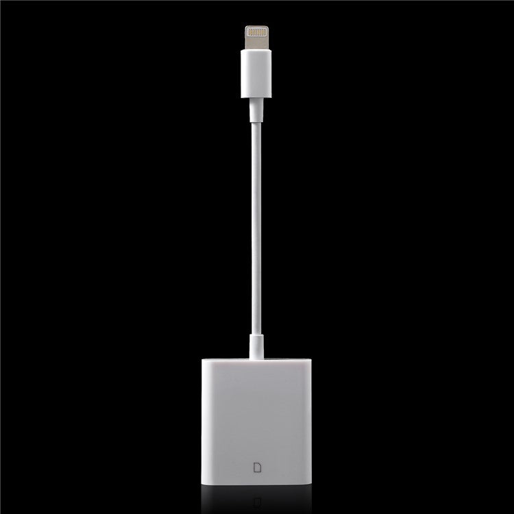 Lightning 8pin to SD Card Camera Reader Adapter Cable for iPhone iPad iPod