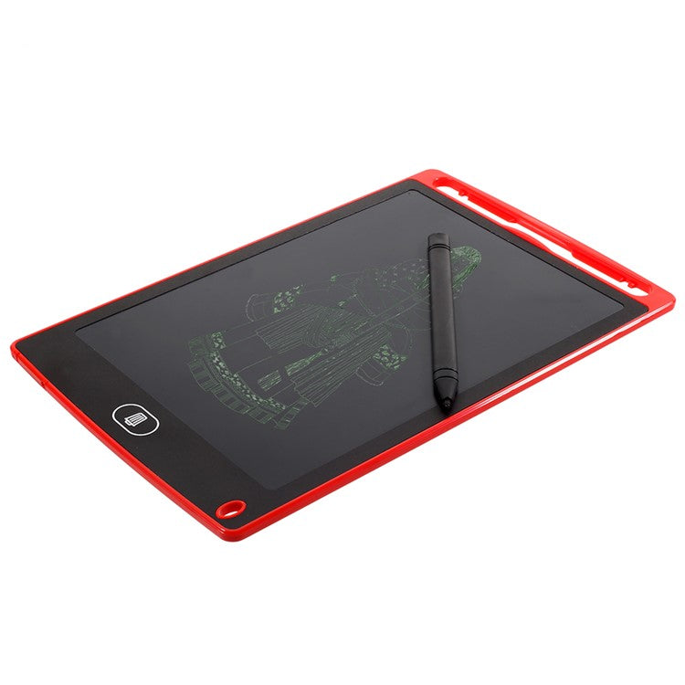 8.5 Inch LCD Writing Tablet Ultra-thin Paperless Notepad Portable Electronic Tablet Board - Red