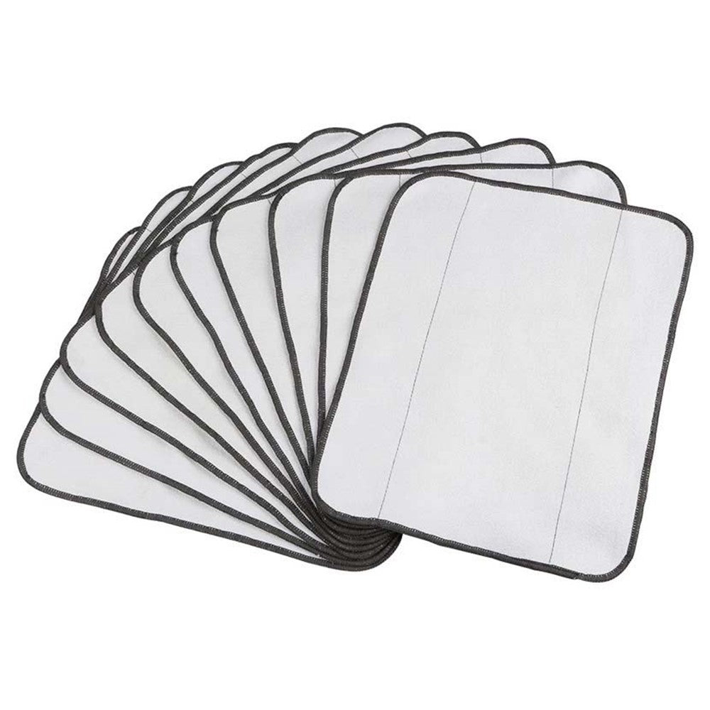 Wet Mopping Pad Dry Sweeping Pad Replacement for iRobot Braava 321 380 320 380t 390t Mint 5200C 5200 4200 4205 - White//10Pcs/Set