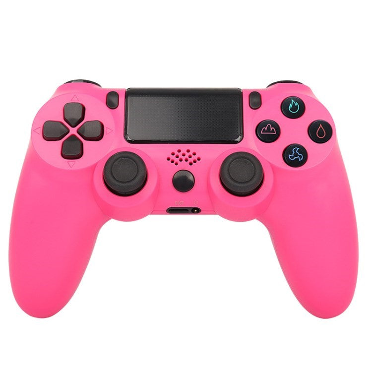 Wireless Gaming Controller Gamepad for PS4 Game Joystick with Speaker and Stereo Headset Jack - Pink