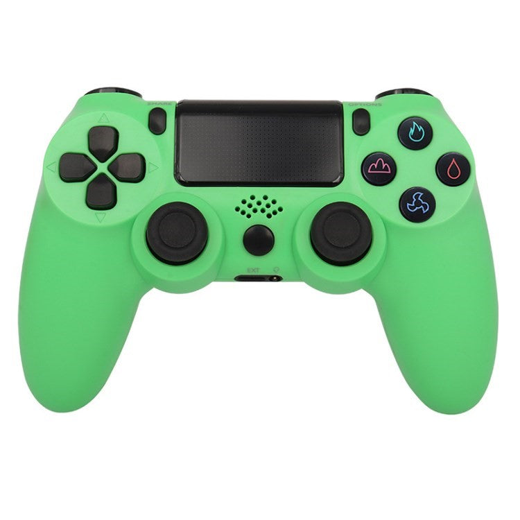 Wireless Gaming Controller Gamepad for PS4 Game Joystick with Speaker and Stereo Headset Jack - Green