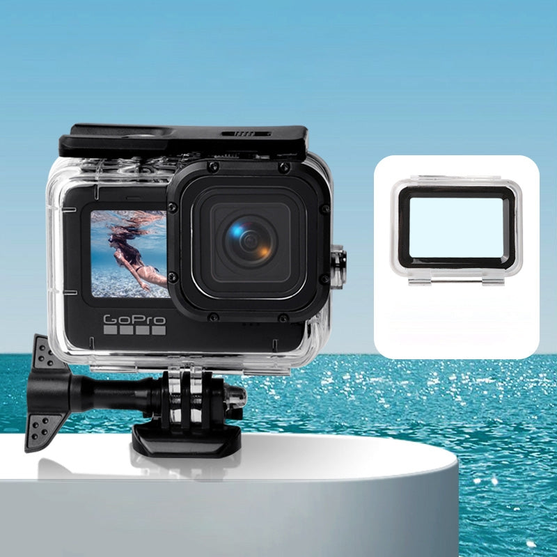 Waterproof Case + Touch Back Cover for GoPro HERO10 Black / HERO9 Black