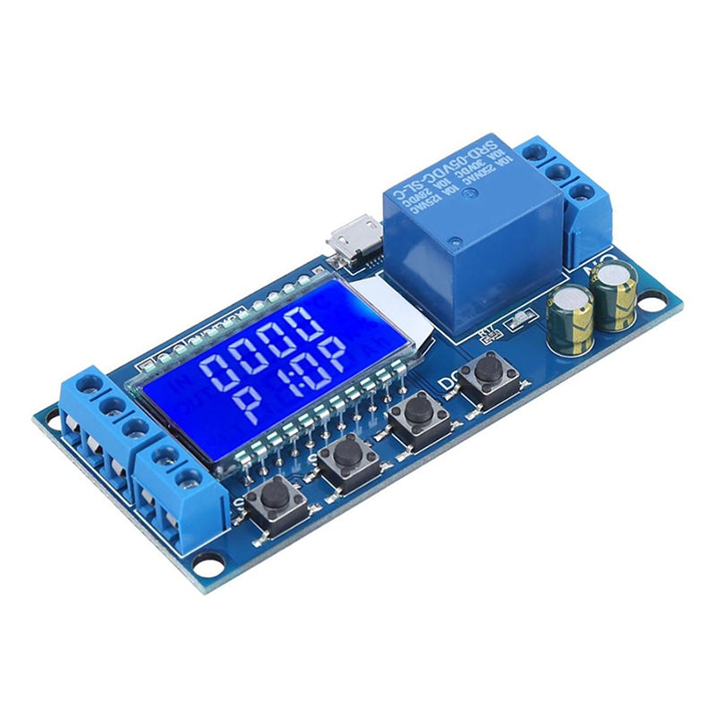 XY-LJ02 6-30V Micro USB Digital LCD Display Time Delay Relay Module Control Timer Switch