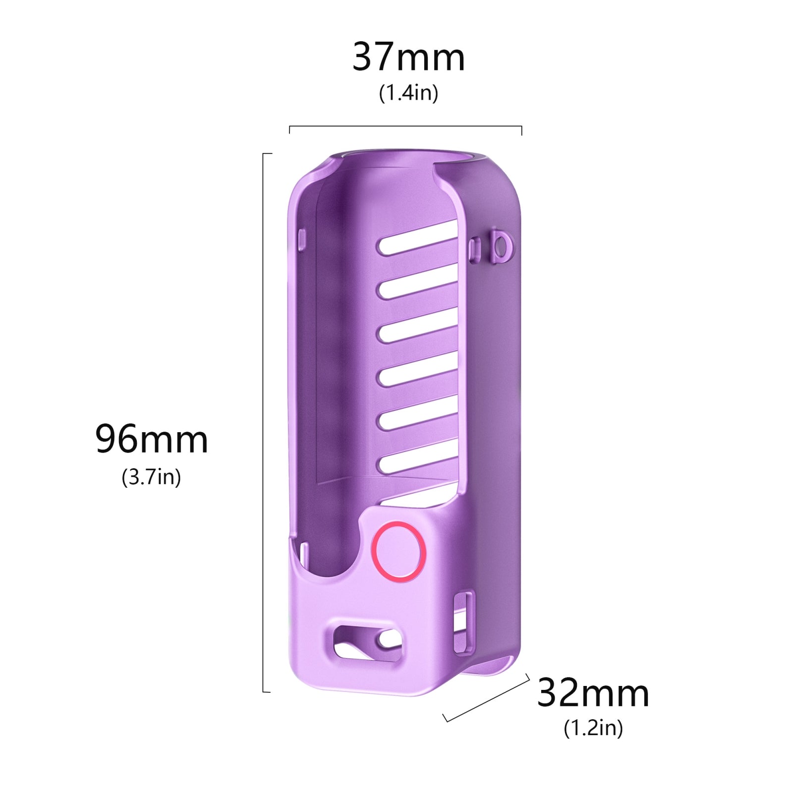 For DJI OSMO Pocket 3 STARTRC Body TPU Cover Case (Purple)
