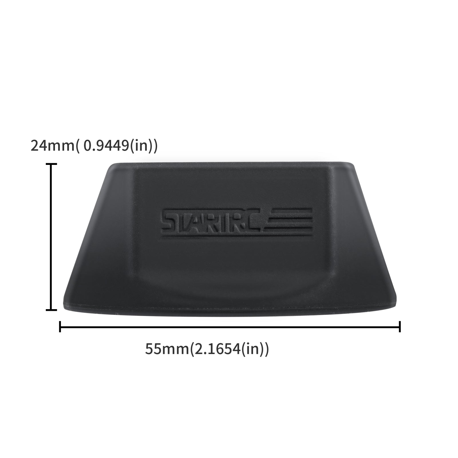 For DJI Osmo Pocket 3 STARTRC Silicone Desktop Base Bracket (Black)