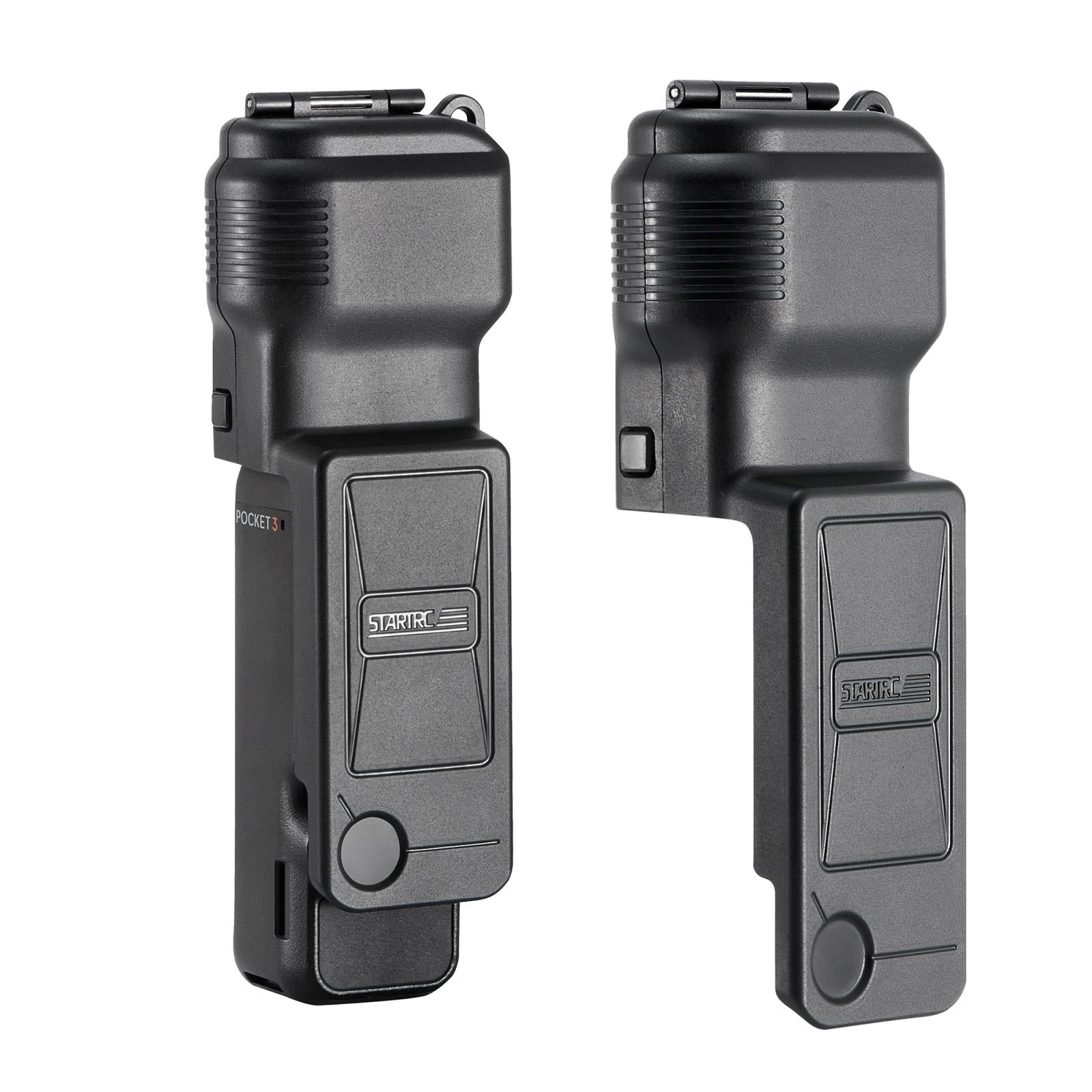 For DJI Osmo Pocket 3 STARTRC Gimbal Protective Cover Camera Lens Protective Case (Black)