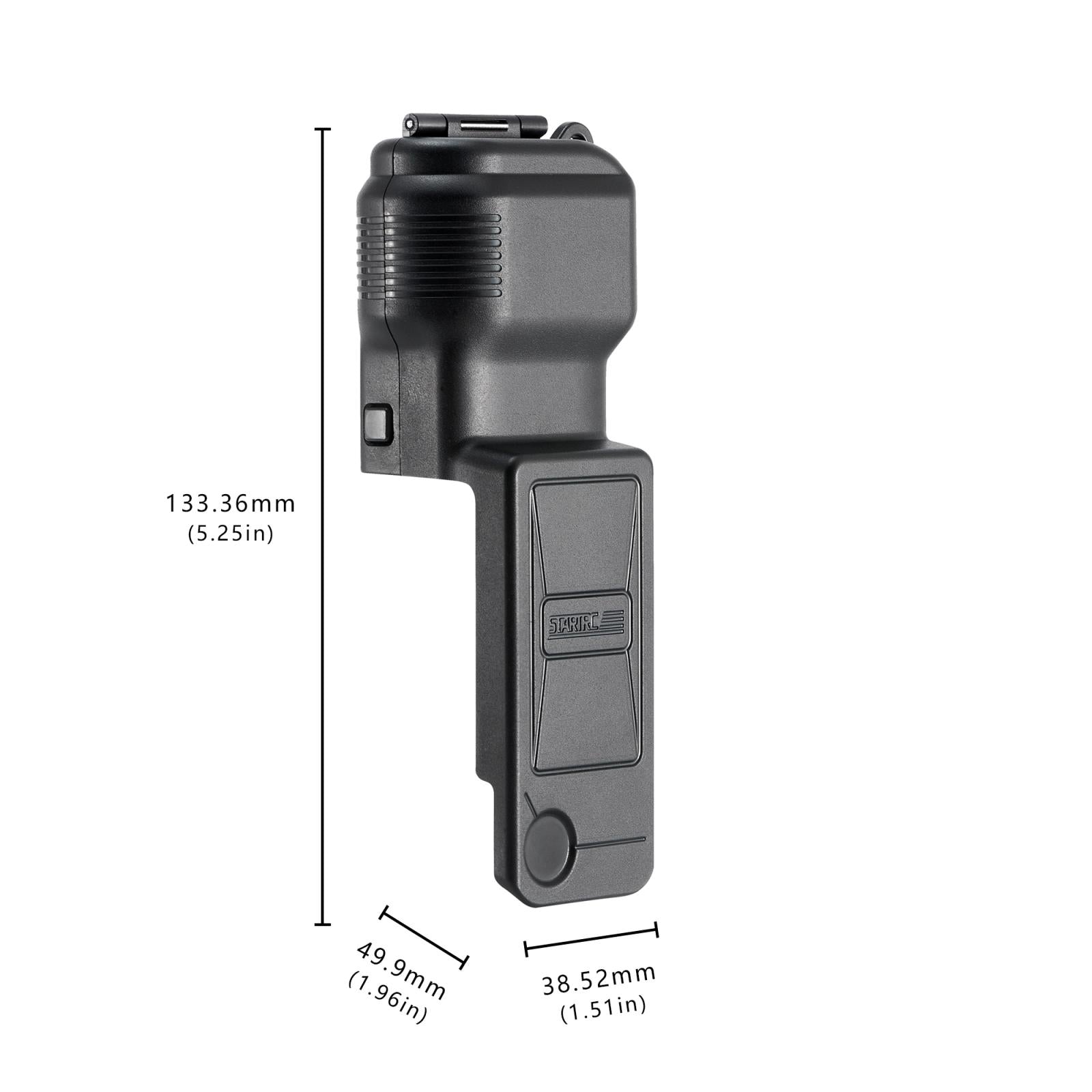 For DJI Osmo Pocket 3 STARTRC Gimbal Protective Cover Camera Lens Protective Case (Black)